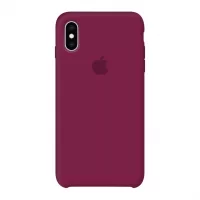 Силиконовый чехол Apple Silicone Case Rose Red для iPhone X /10 Xs/10s (копия)